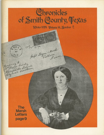 Chronicles of Smith County, Texas, Volume 14 Issue 2, Winter 1975