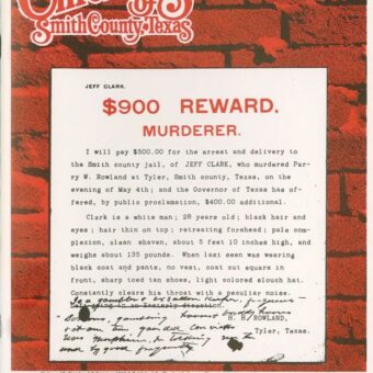 Chronicles of Smith County, Texas, Volume 19 Issue 1, Summer 1980.