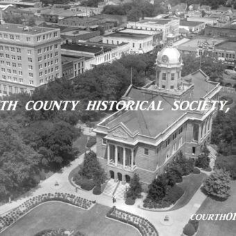 1909 Smith County, Texas Courthouse (print)