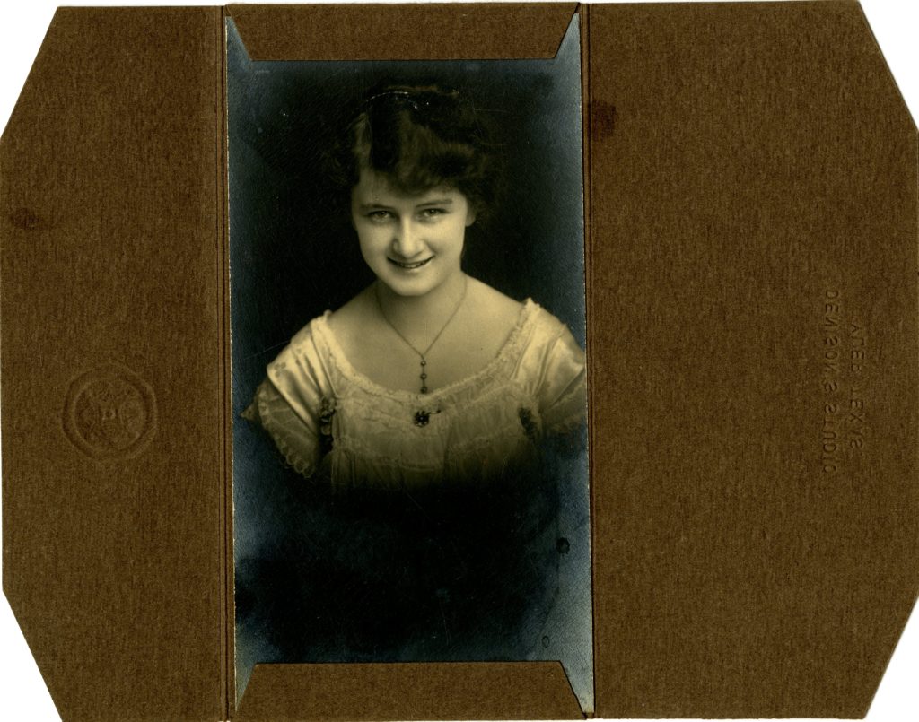 Denison's Studio, Tyler Texas - Louise Marsh - Circa 1915 - [Object Id: BSF060].