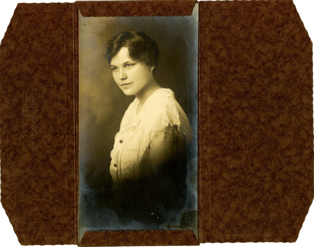 Denison's Studio, Tyler Texas - Lovie Roberts - circa 1915. [Object Id: BSF058.]