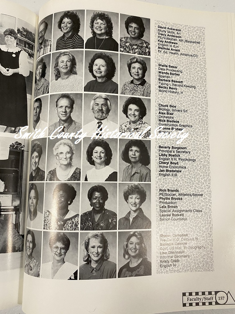 1989 Robert E. Lee High School Legend yearbook, Tyler - Image 5
