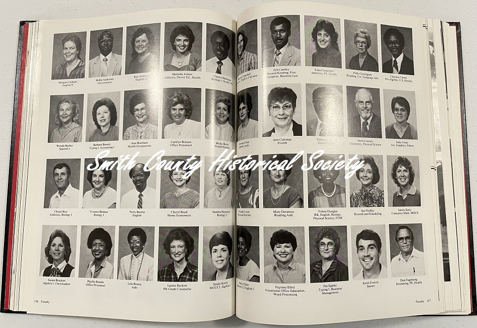 1986 Robert E. Lee High School Legend yearbook, Tyler TEXAS - Image 3