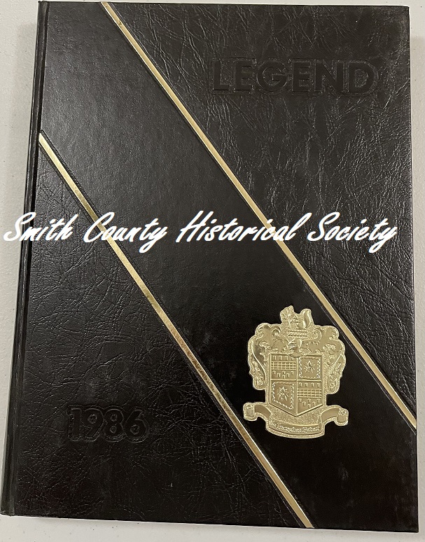 1986 Robert E. Lee High School Legend yearbook, Tyler TEXAS