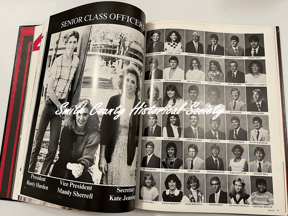 1986 Robert E. Lee High School Legend yearbook, Tyler TEXAS - Image 4