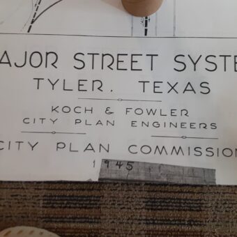 Major Street Systems of Tyler Map