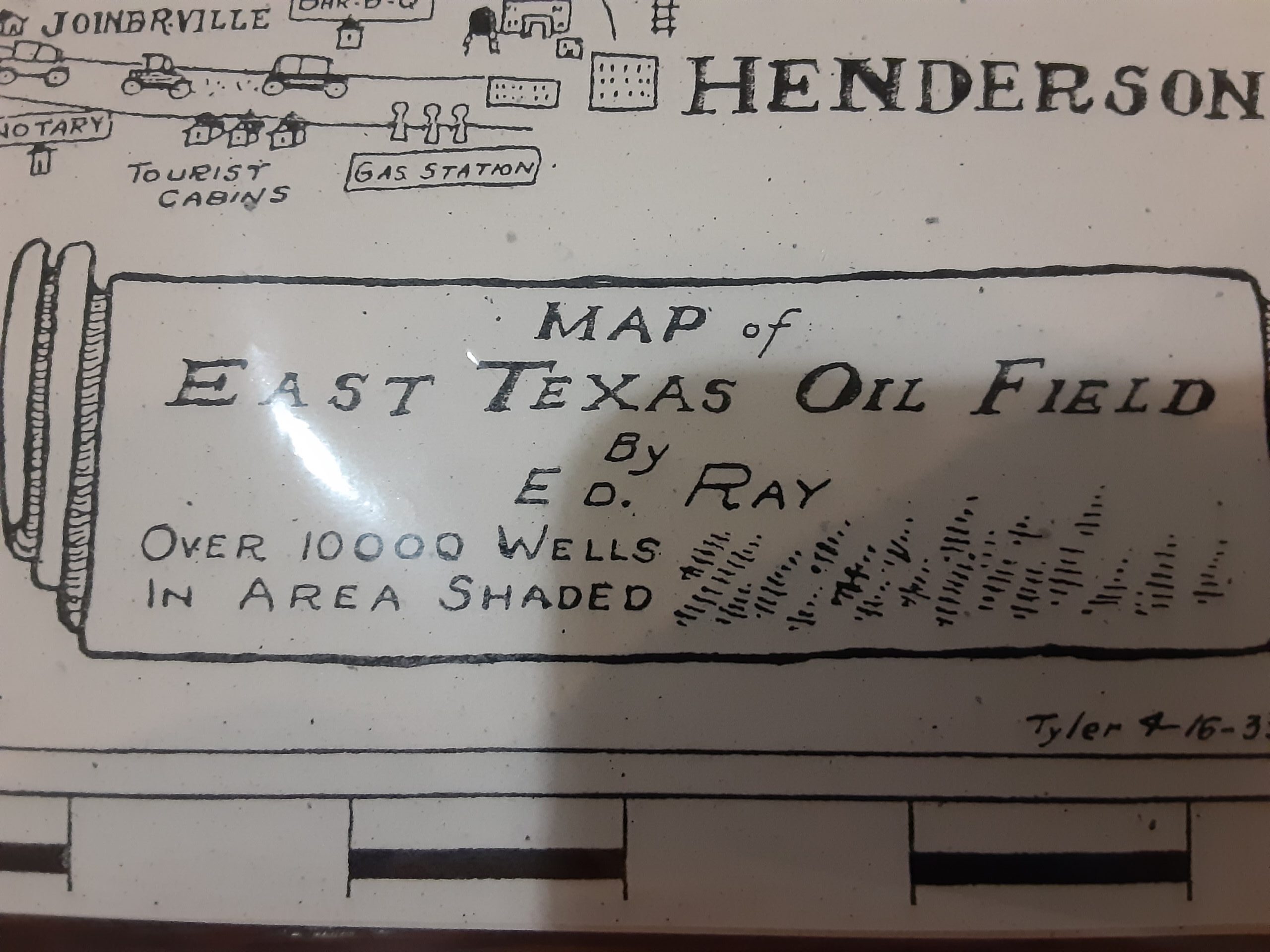 East Texas Oil Field Map