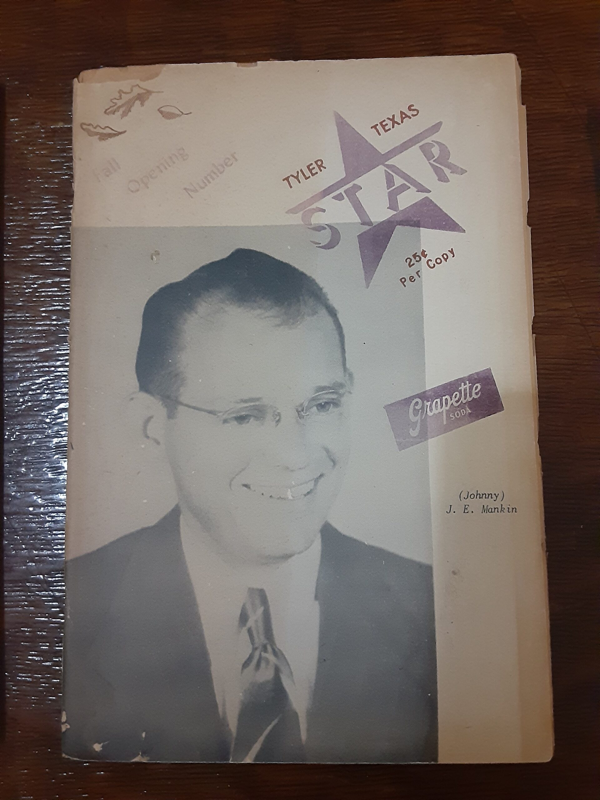 Tyler Texas Star Fall Opening Number - September 1946