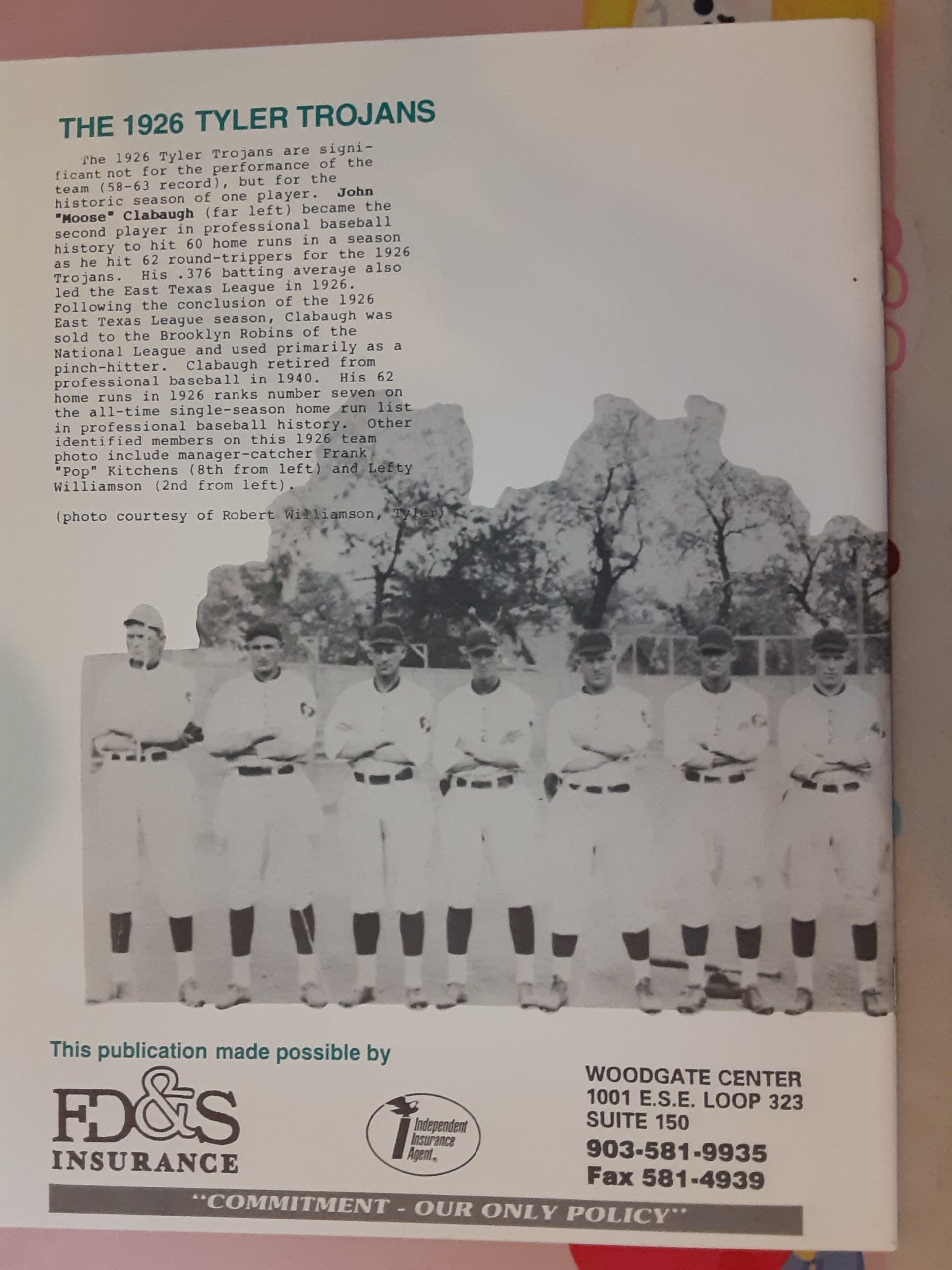 A History of Baseball in Tyler - Image 2