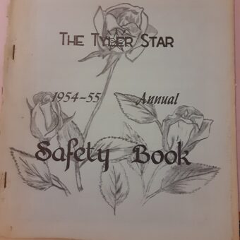 Tyler Star Annual Safety Book, 1954-55