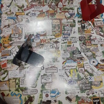 Sesquentenial Advertisement Poster