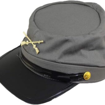 (Gray) Confederate Kepi Reproduction Hat