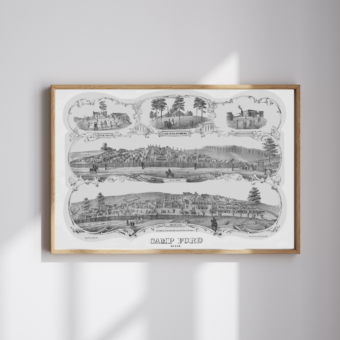 Camp Ford Lithograph