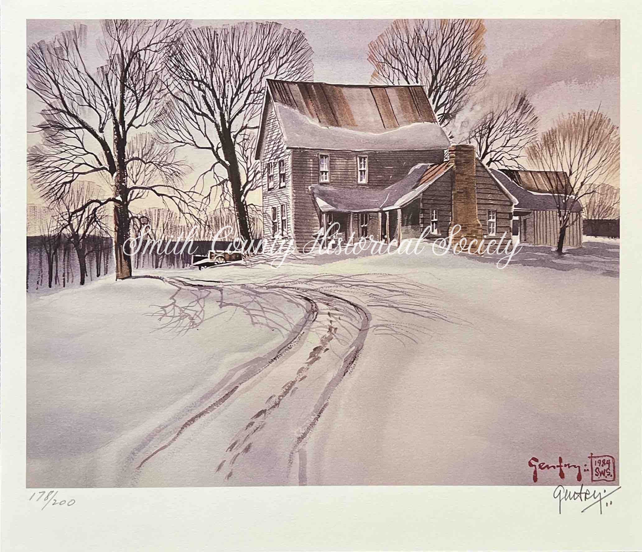 A. C. Gentry Print: 3 print set of the McClendon and Beall and Spivey - Image 3