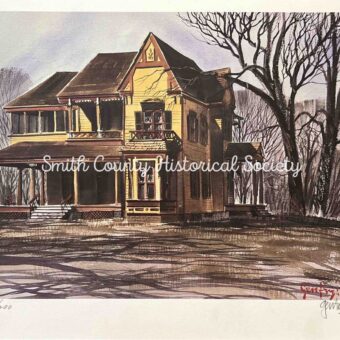 A. C. Gentry Print: Bonner-Whitaker-McClendon House