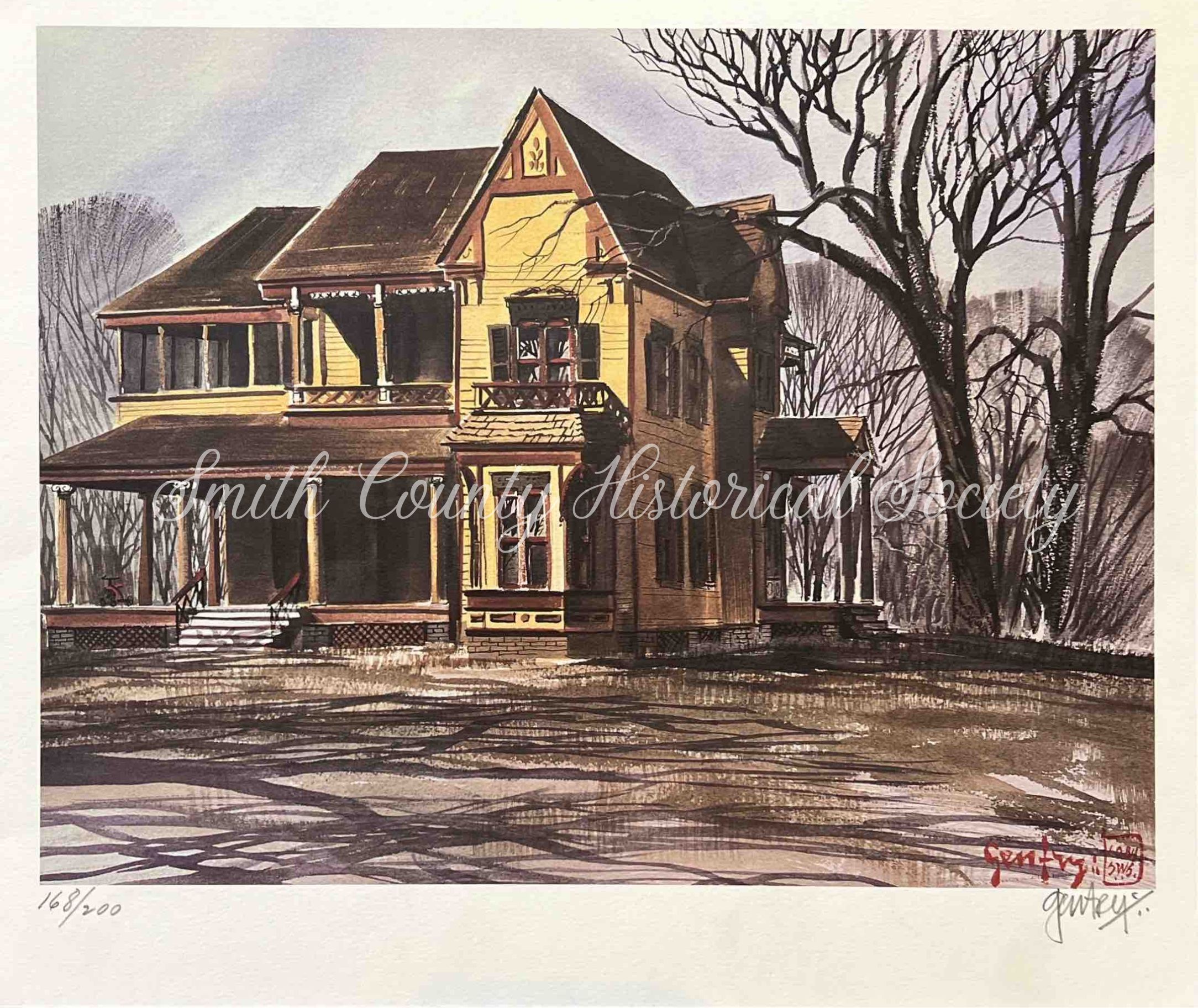 A. C. Gentry Print: 3 print set of the McClendon and Beall and Spivey - Image 2