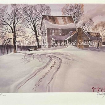 A. C. Gentry Print: Beall-Coltharp House near Eden