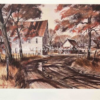 A. C. Gentry Print: Spivey Store in Noonday