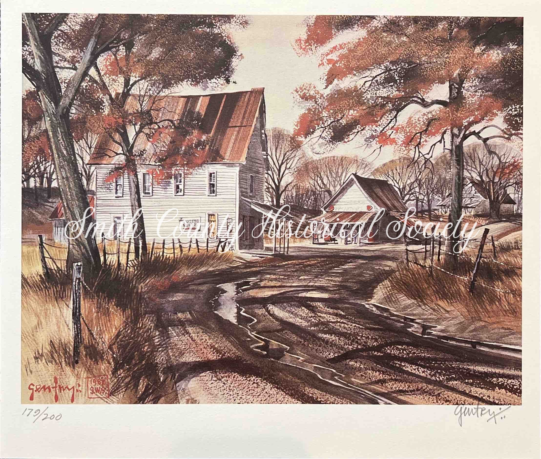 A. C. Gentry Print: 3 print set of the McClendon and Beall and Spivey - Image 4