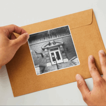 Sticker of 1904 Carnegie Library Building