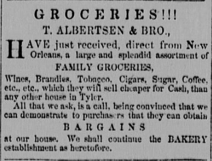 How far would a dollar go in 1860 Tyler?